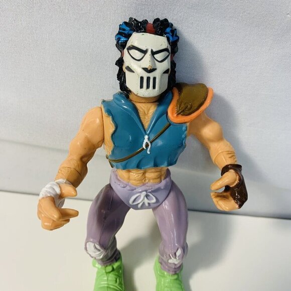 Vintage Teenage Mutant Ninja Turtles TMNT Casey Jones Figure Playmates - 1989 - Picture 2 of 9